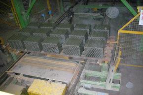 cărămidă cu față, arzătoare de cărbune, blocuri, fațadă, canalizare, ventilație, producător Polonia